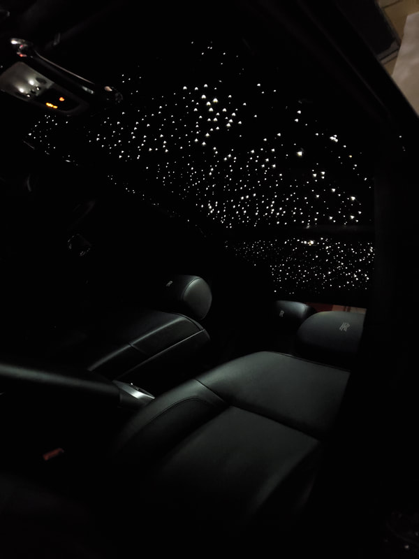 Starlight Headliner Twinkle Roof for Rolls Royce Ghost with Panoramic Roof