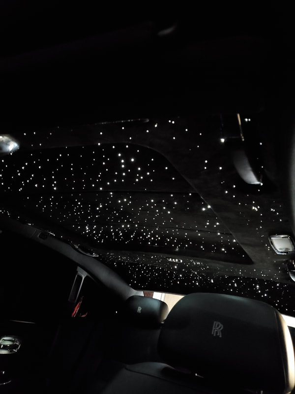 Rolls Royce Ghost w/ Starlight Headliner and Starlight Sunroof Panels